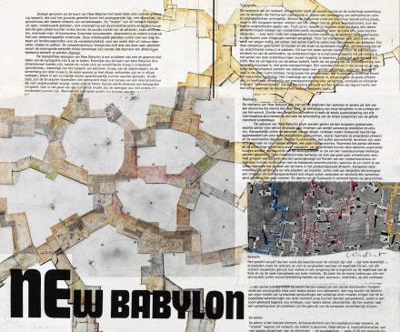 Theorie collage New Babylon nr. 1, 1974