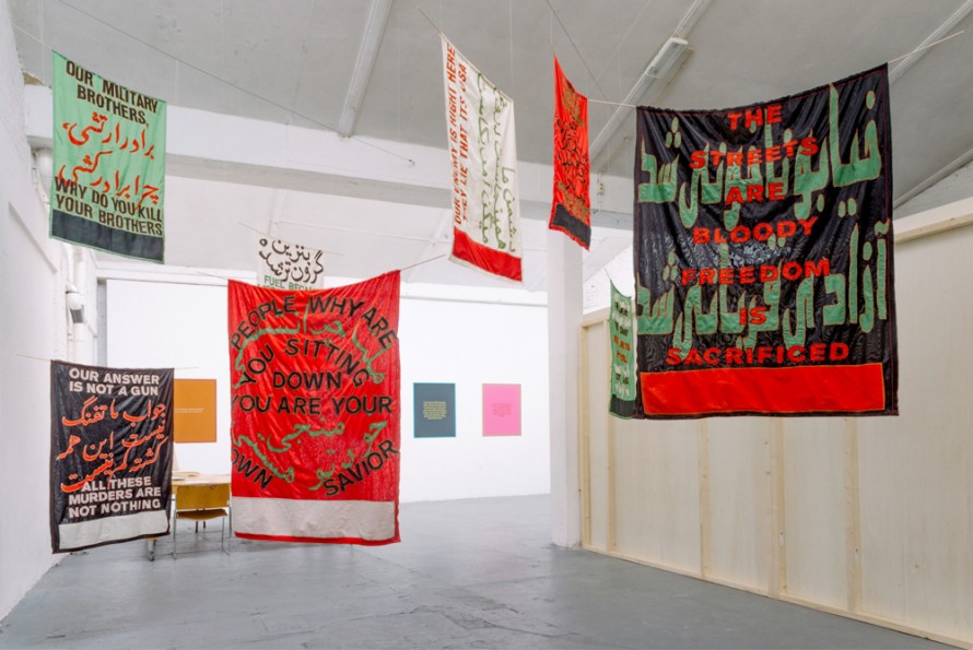POST Tentoonstelling 'Departures' 2019, werk van Golshan Azadokht
