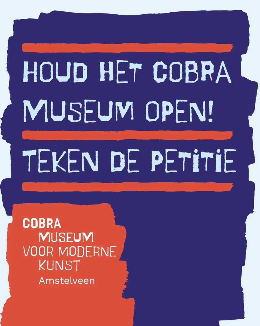 Teken de petitie-Cobra Museum