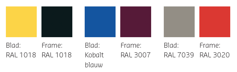 Colourscheme Spectrum stools