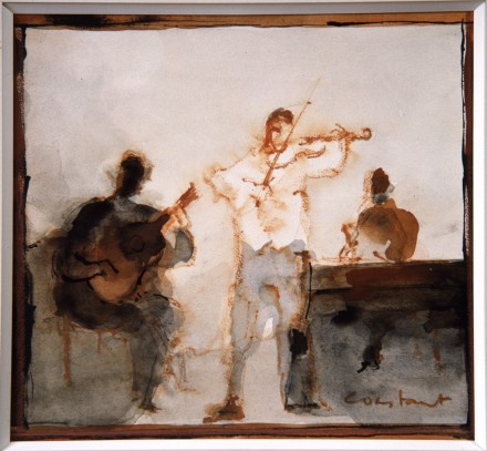 De muzikanten, by Constant (1984)