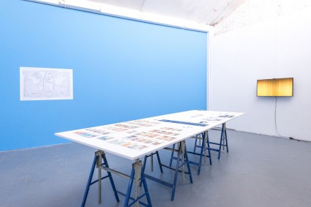 POST Tentoonstelling overveiw Nucleus of Capital - werk van Nina Støttrup Larsen, curator Anna Bitkina