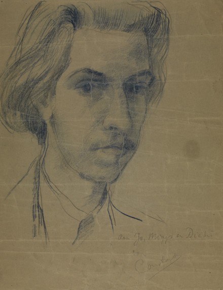 Zelfportret, ca 1944