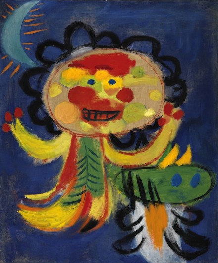 Constant Nieuwenhuys-Femme-fleur, 1949