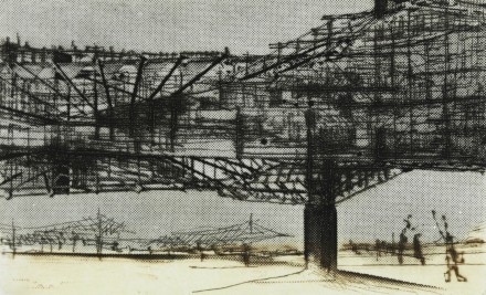 Constant Nieuwenhuys-Fragment van een sector, 1970