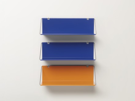 Spectrum Accessories Collection-Utrecht shelves orange and blue