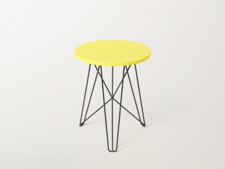 Spectrum Accessories Collection-IJhorst stool yellow