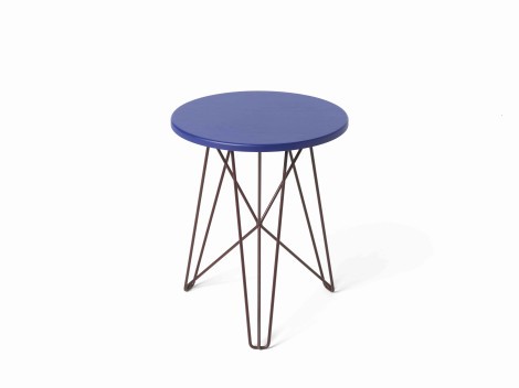 Spectrum | IJhorst stool blue-packshot klein