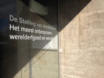 Foto ingang Stelling van Amsterdam