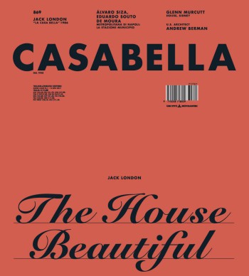 Architectural Magazine Casabella 869, Jan 2017 edition