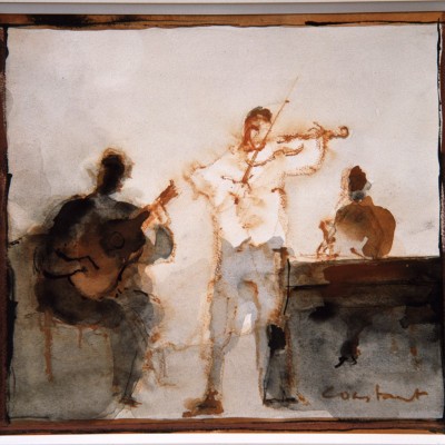 De muzikanten, by Constant (1984)
