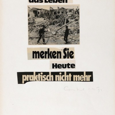 Das Leben merken Sie, 1972