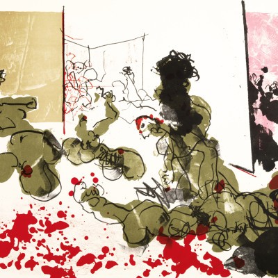 Constant Nieuwenhuys-Le massacre, 1972